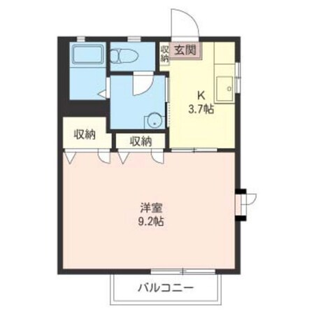 オークスアベニュー　Ｄ棟の物件間取画像